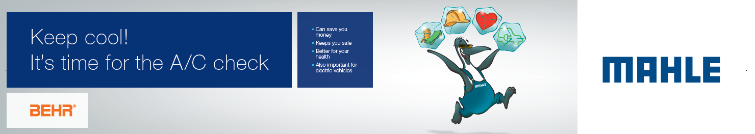 Outdoorbanner „Klima-Check“ - Englisch