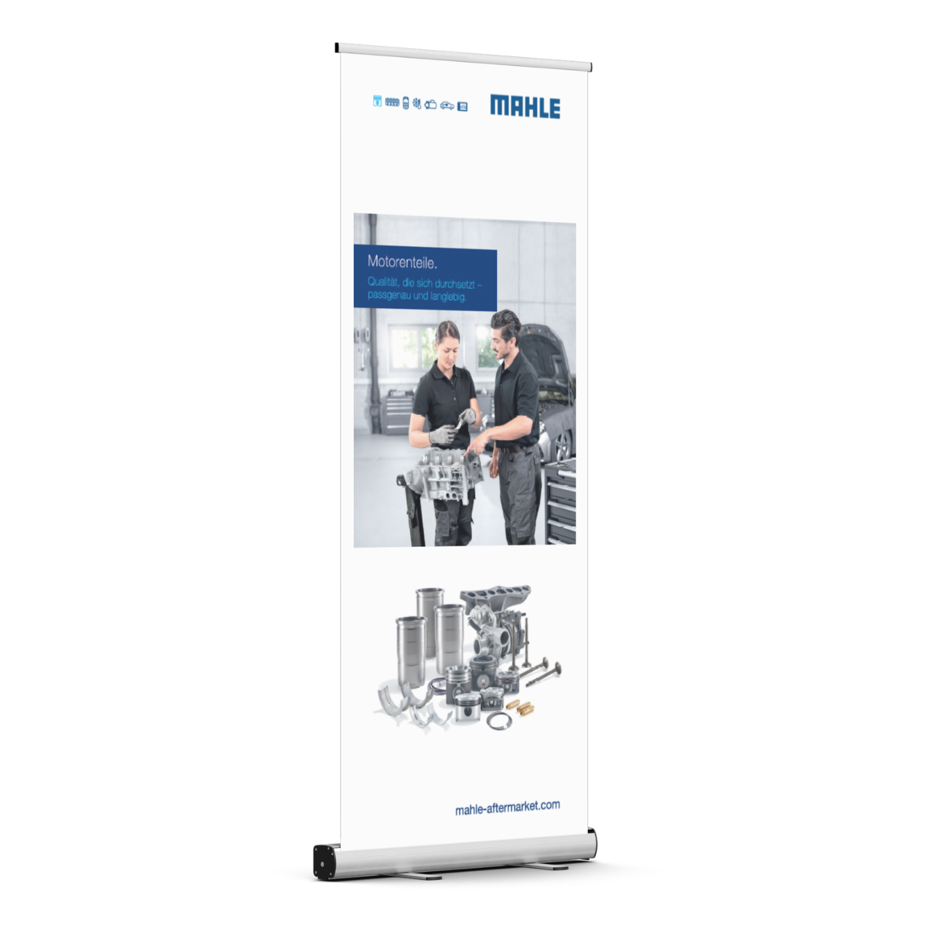 MAHLE Roll Up - German language