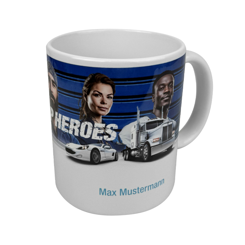 MAHLE Workshop Heroes - Tasse mit Personalisierung