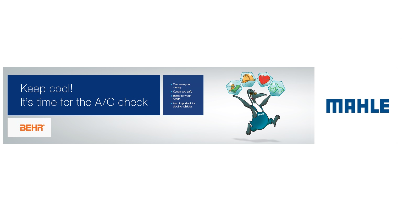 Outdoorbanner „Klima-Check“ 2024
