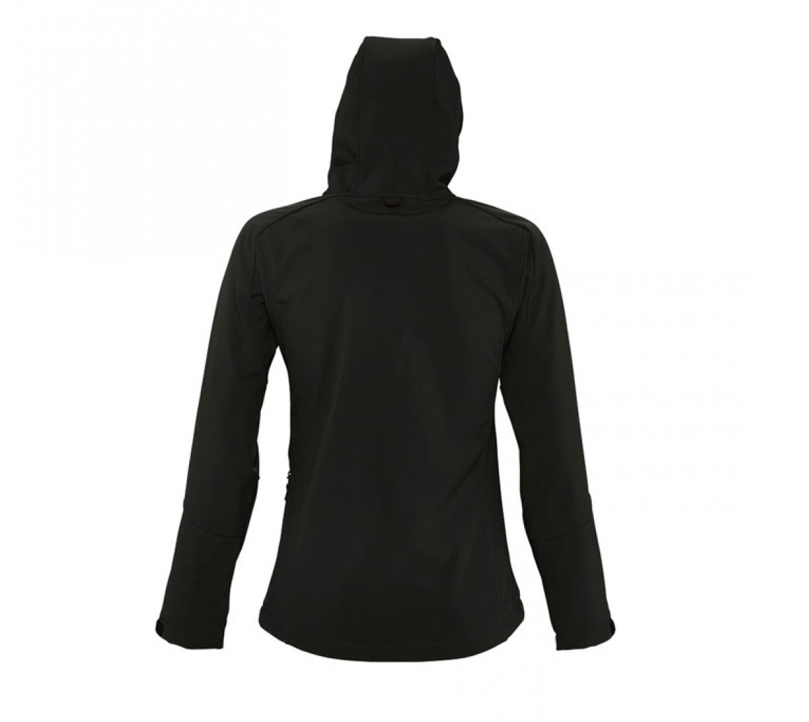 Ladies hooded softshell jacket