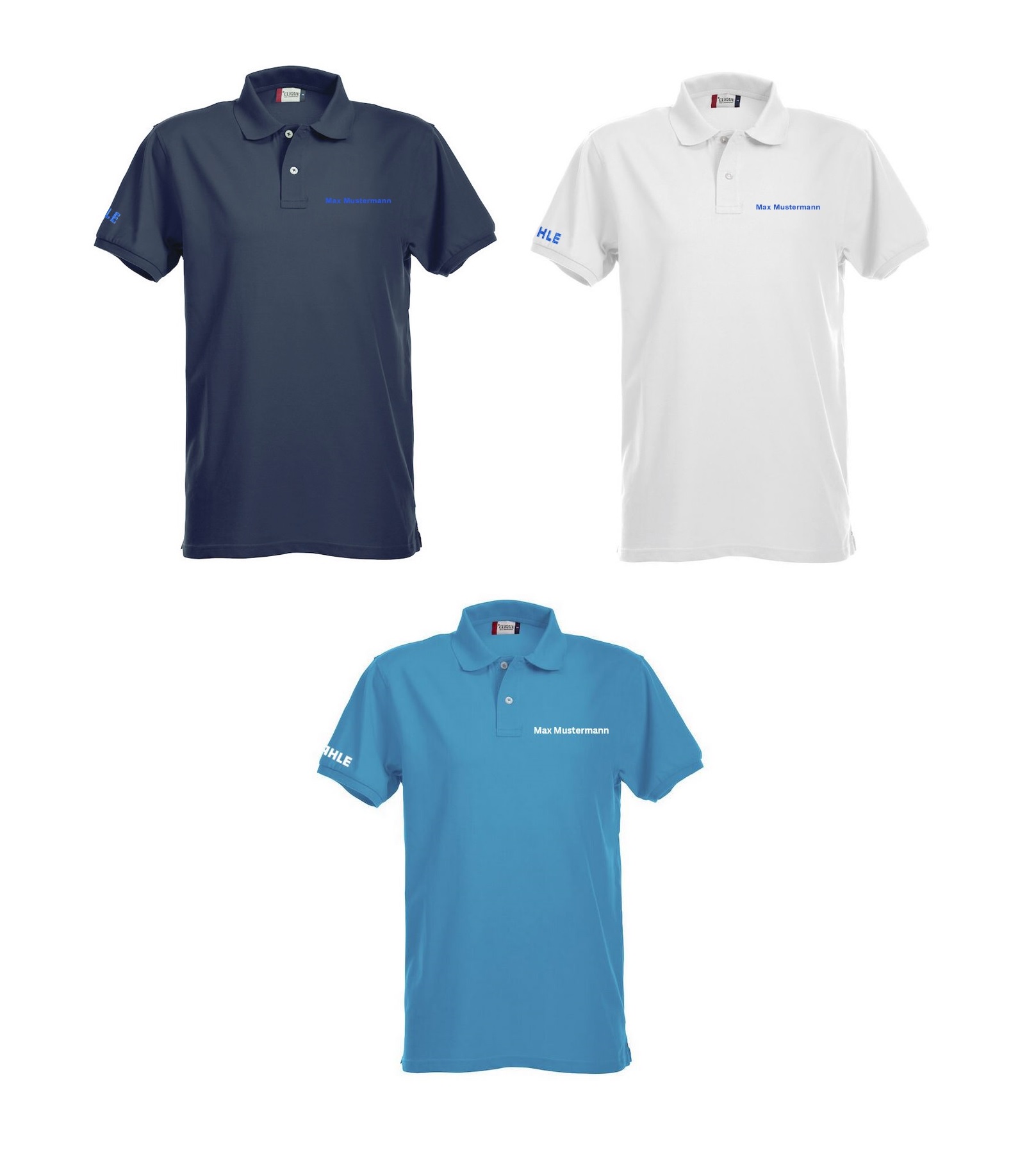 Herren Polo mit Personalisierung
